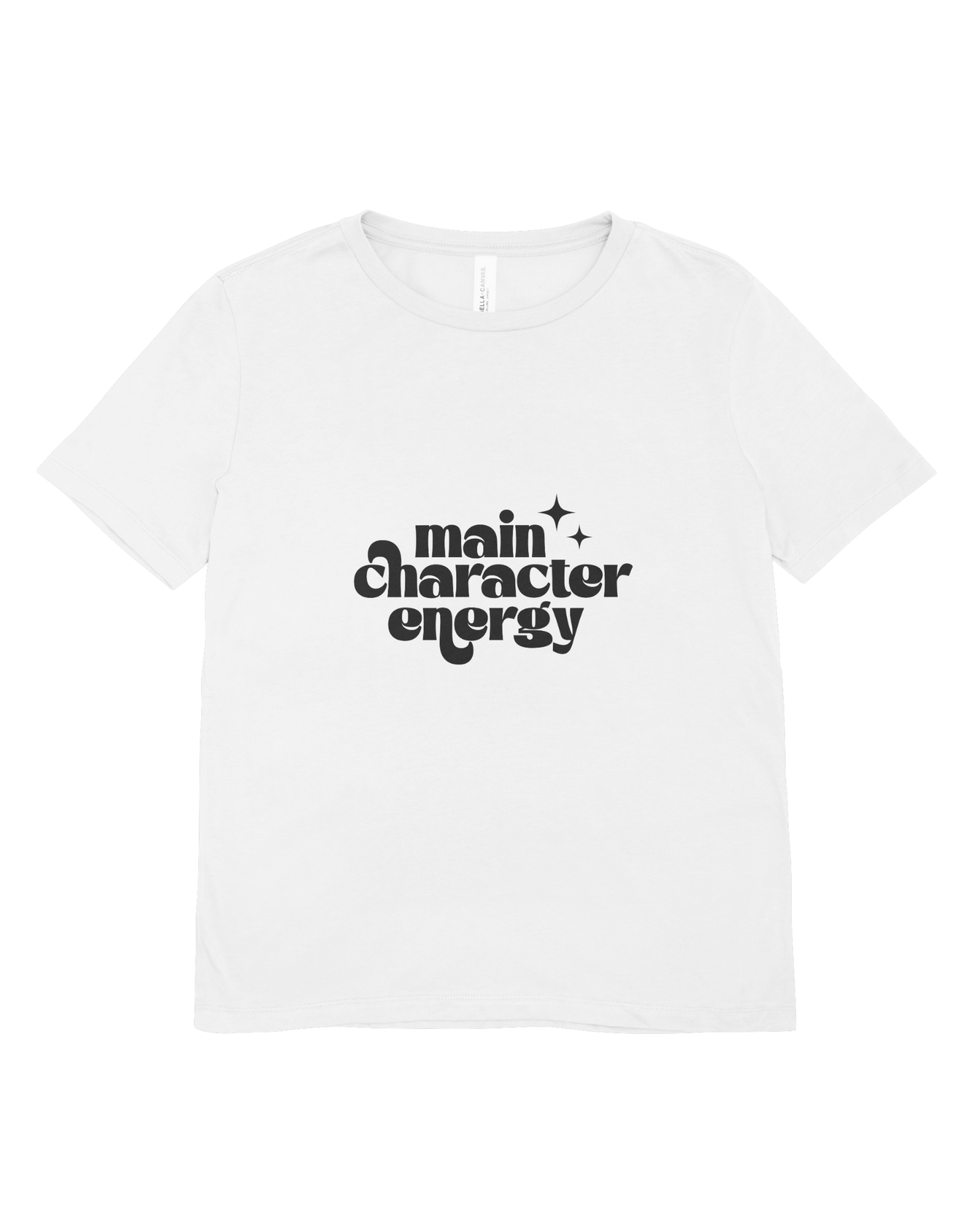 Main Character Energy T-Shirt - Empowerment Slogan Tee for Confident Women