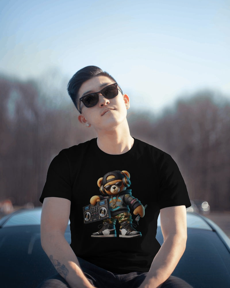 BoomBox Bear Vibes Tee