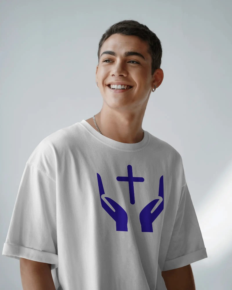 Power in the Process Tee – Prayer Hands Graphic Shirt