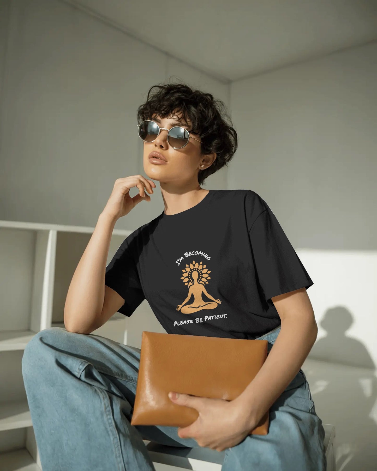 Becoming Goddess Meditation Tee