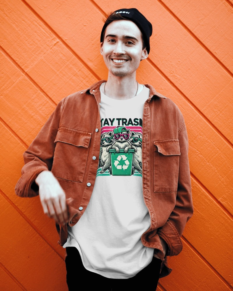 Stay Trashy Raccoon Gang Tee