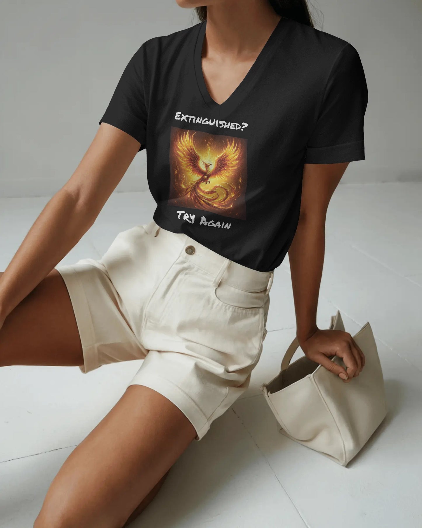 Phoenix Reborn Graphic Tee Extinguished? Try Again!