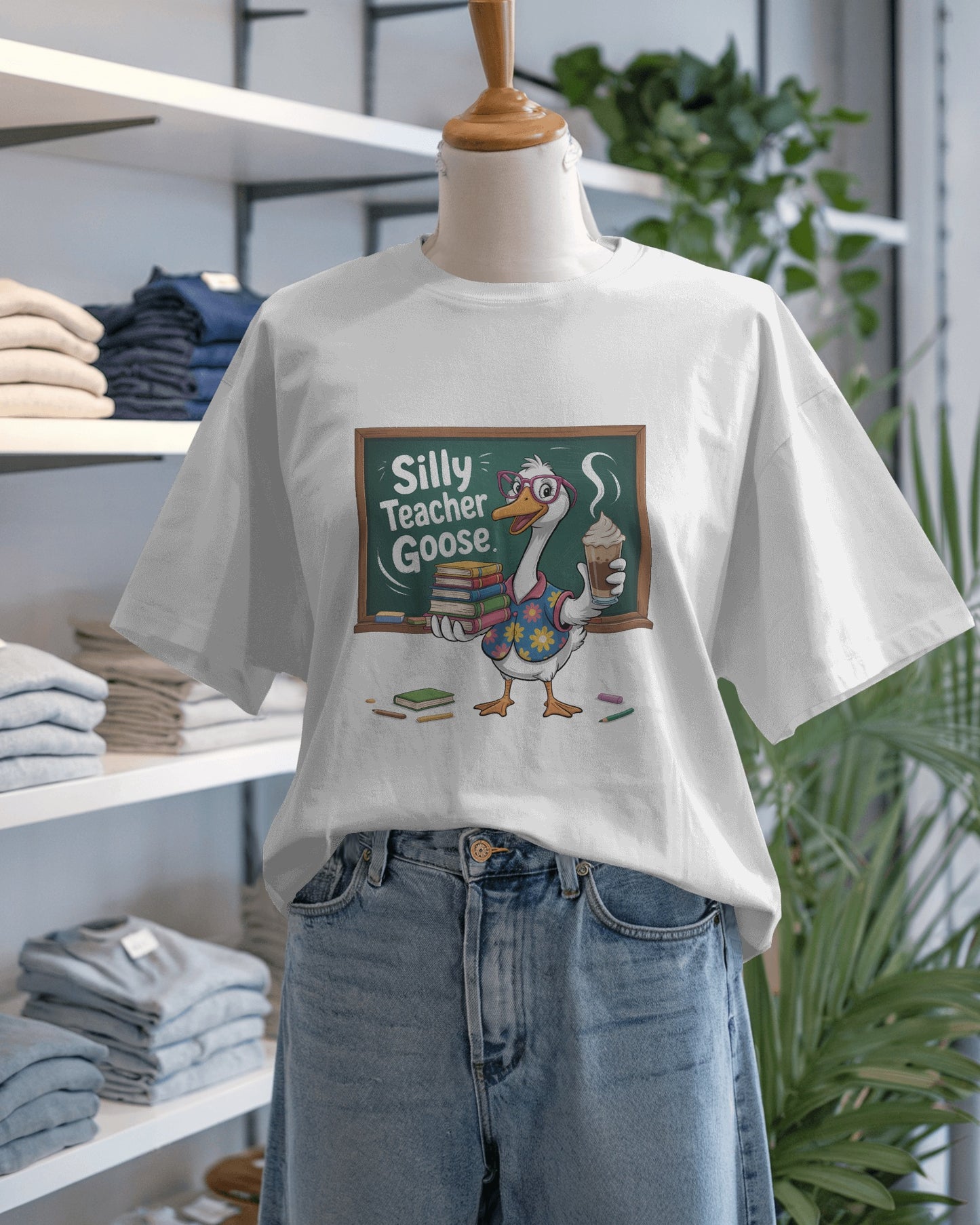 Silly Teacher Goose T-Shirt