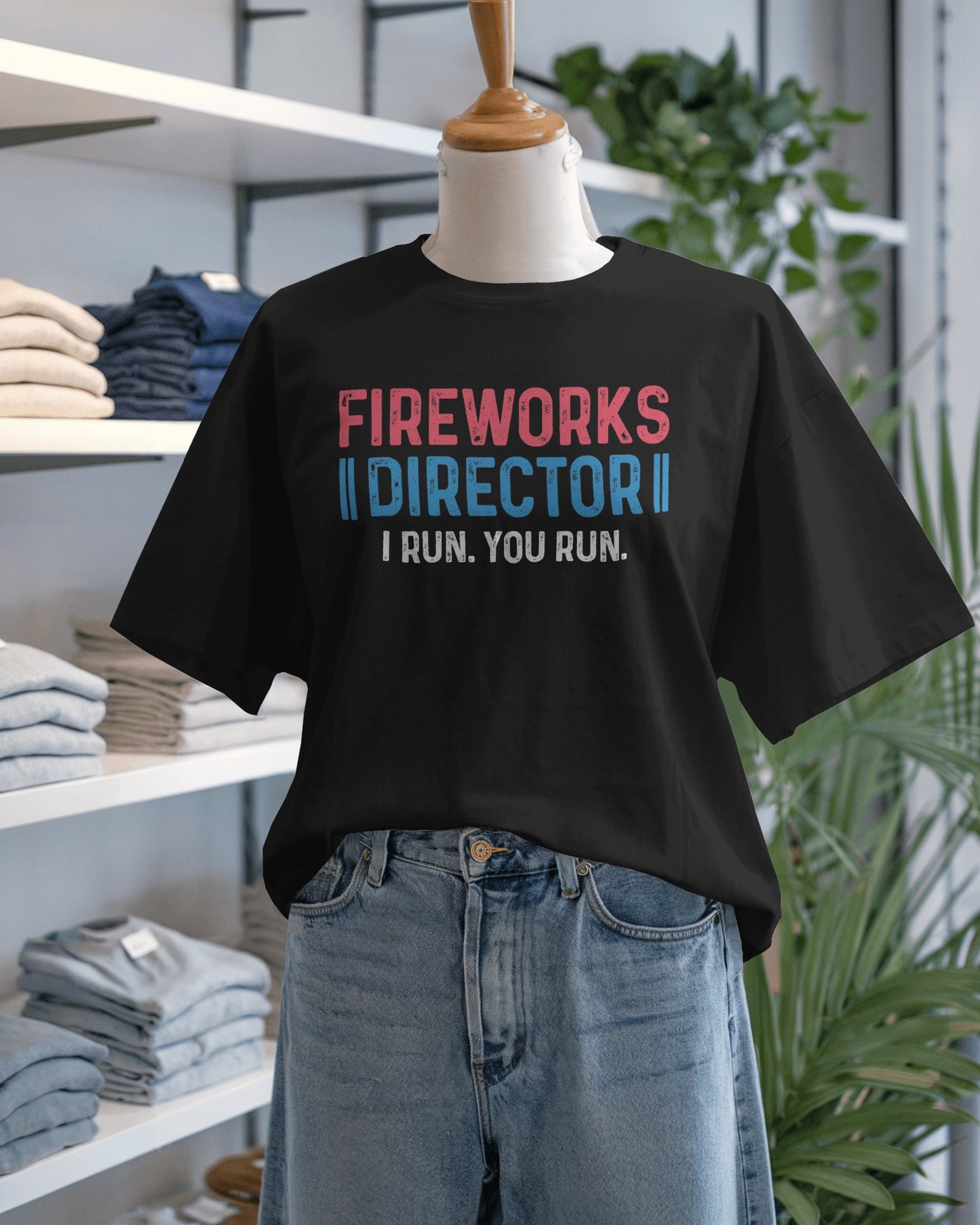 Firework Director Tee – “I Run, You Run” Edition