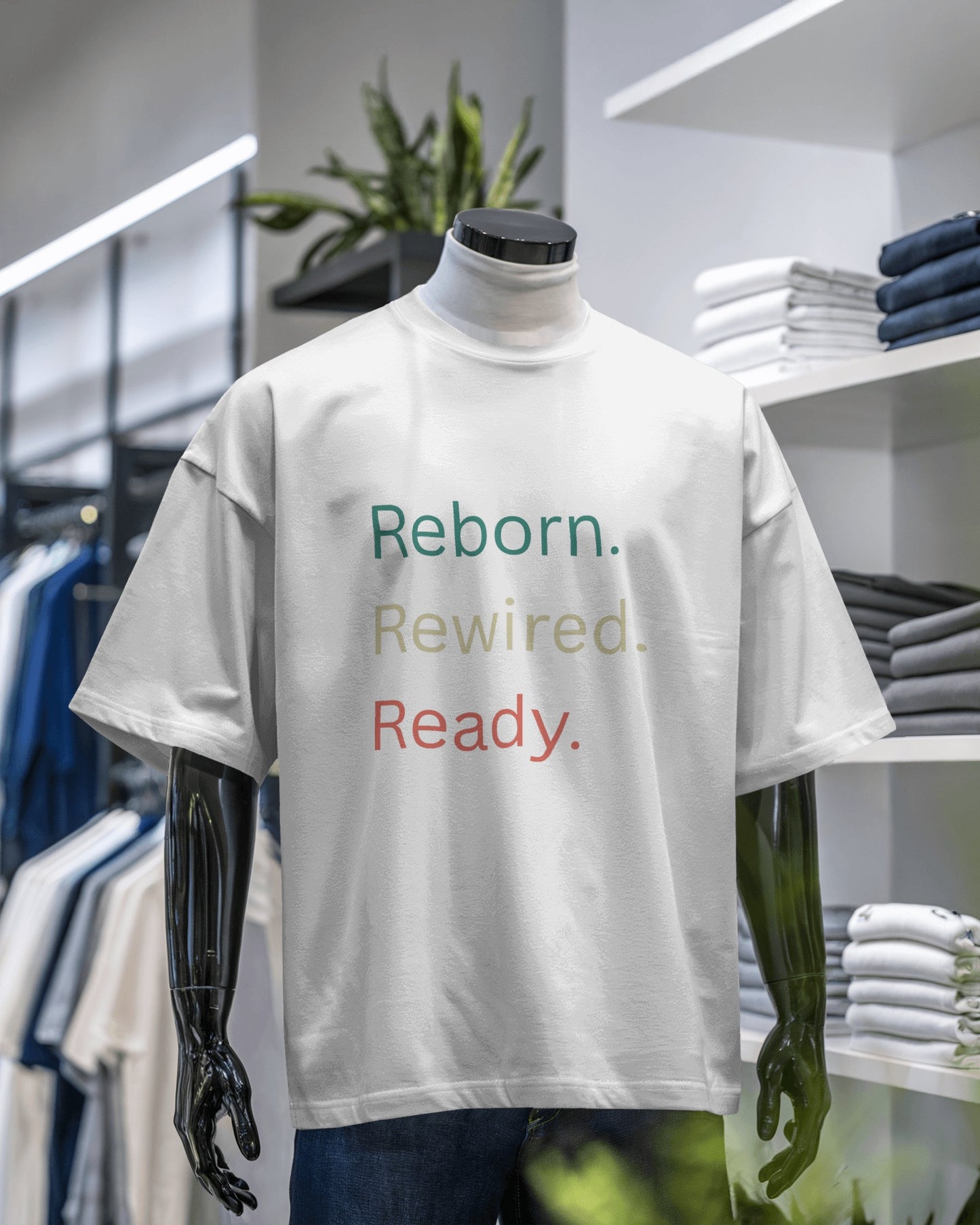 Reborn. Rewired. Ready. Statement Tee