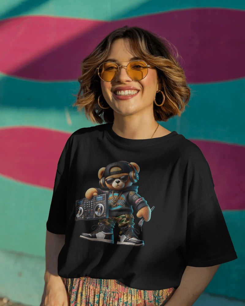 BoomBox Bear Vibes Tee
