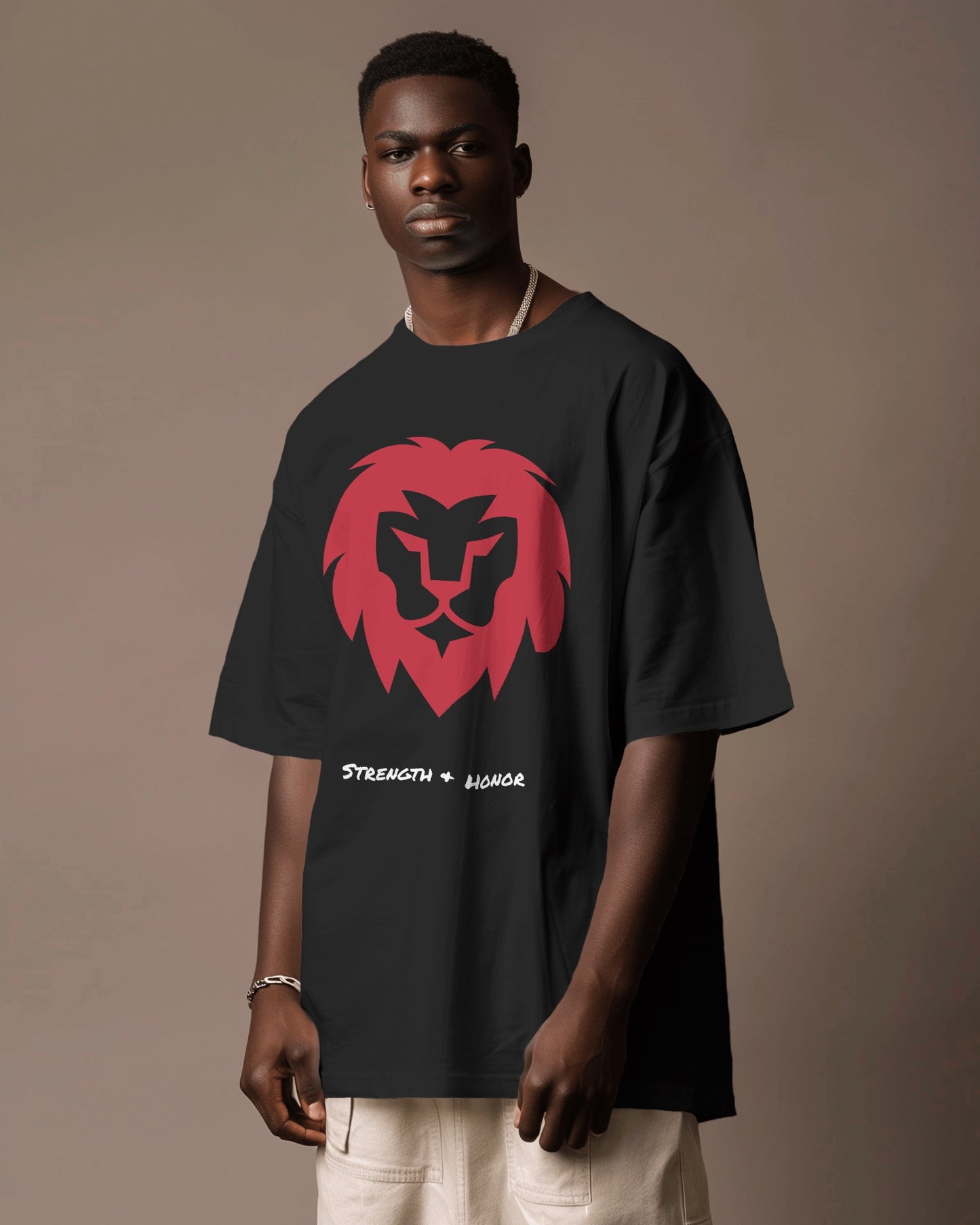 Strength & Honor Lion T-Shirt