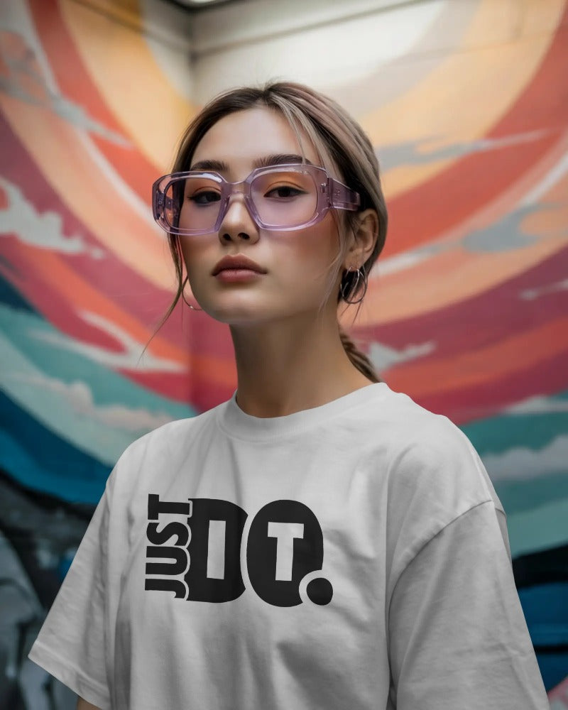 "Just Do" Motivational Graphic T-Shirt - Minimalist Tee