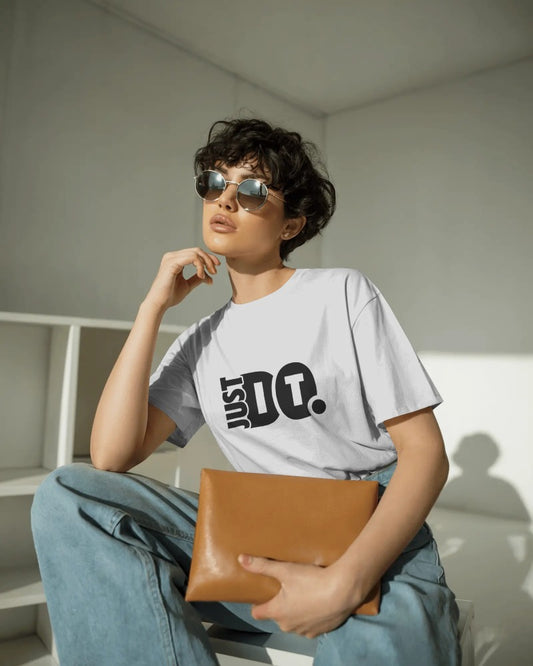 "Just Do" Motivational Graphic T-Shirt - Minimalist Tee
