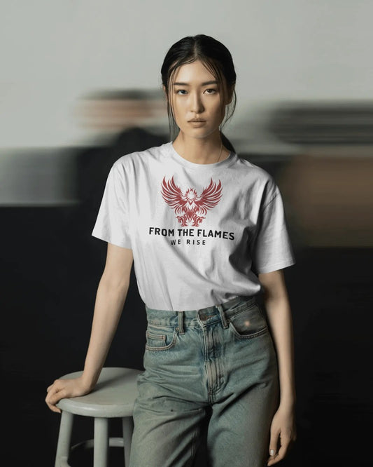 Phoenix Reborn Tee – “From the Flames We Rise”