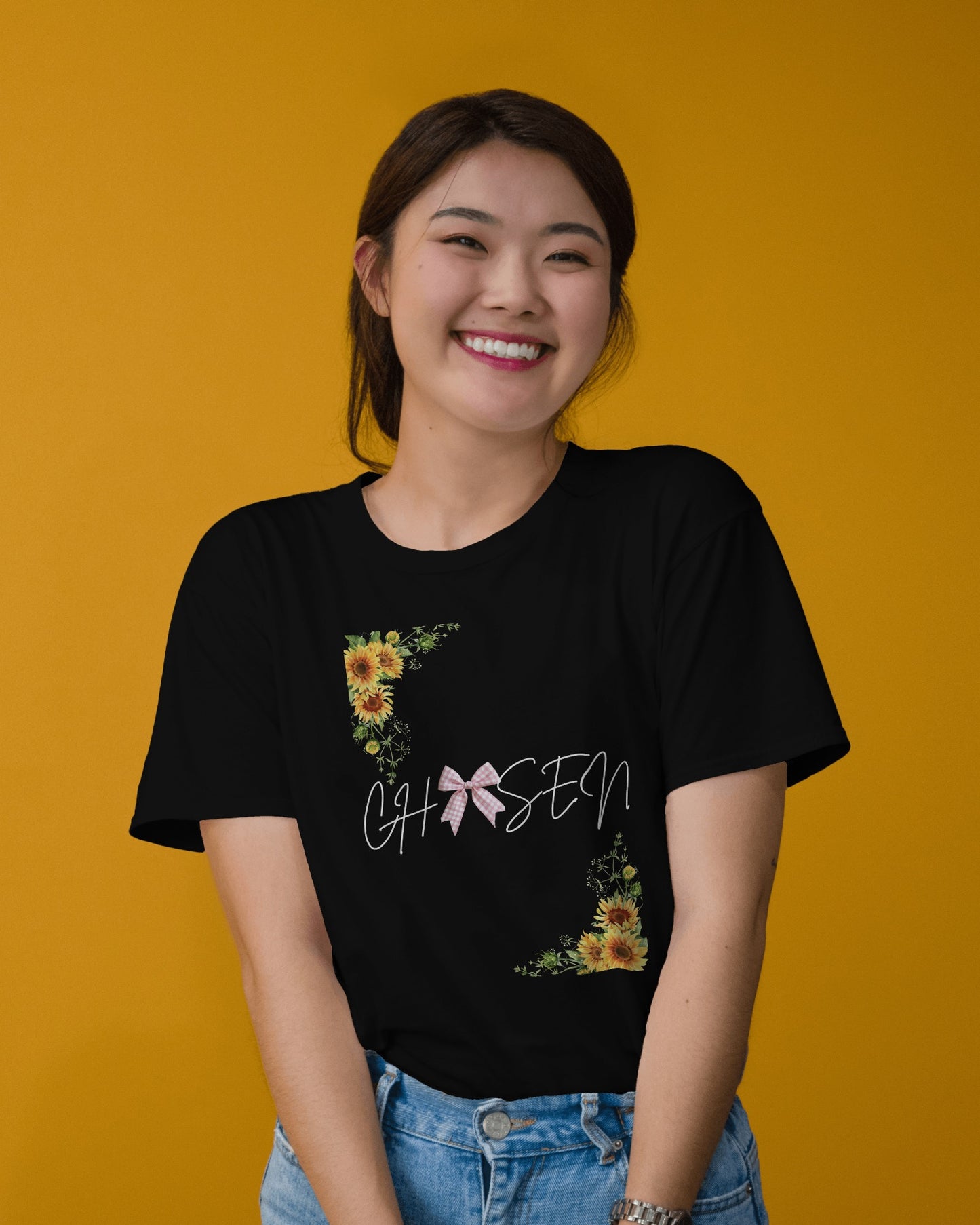 Chosen Sunflower Graphic Tee