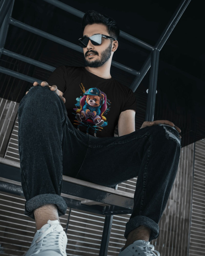 Game On Retro Bear Tee