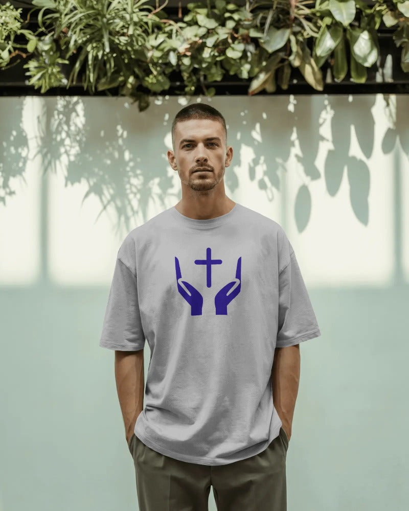 Power in the Process Tee – Prayer Hands Graphic Shirt