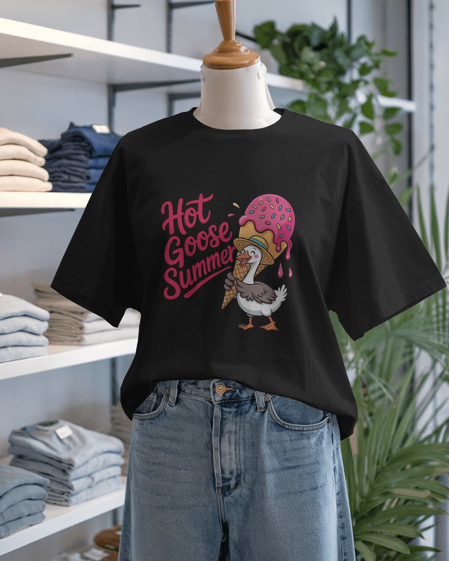 Hot Goose Summer Tee – Ice Cream Vibes Edition