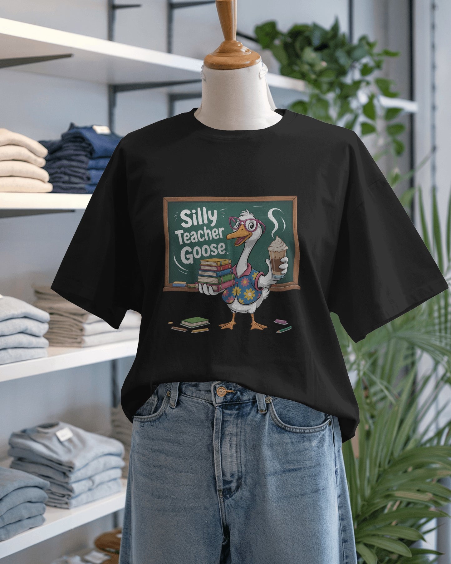 Silly Teacher Goose T-Shirt