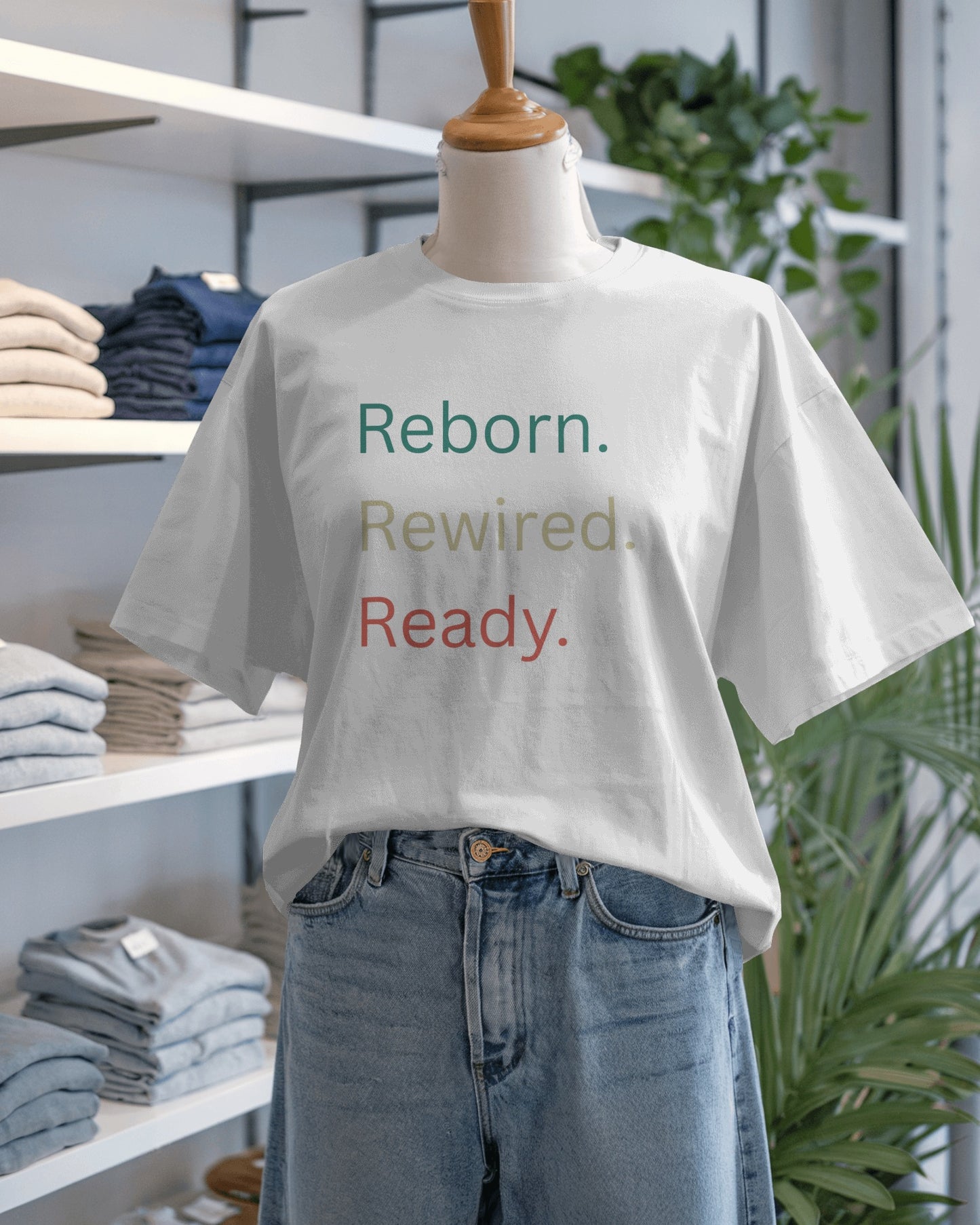 Reborn. Rewired. Ready. Statement Tee