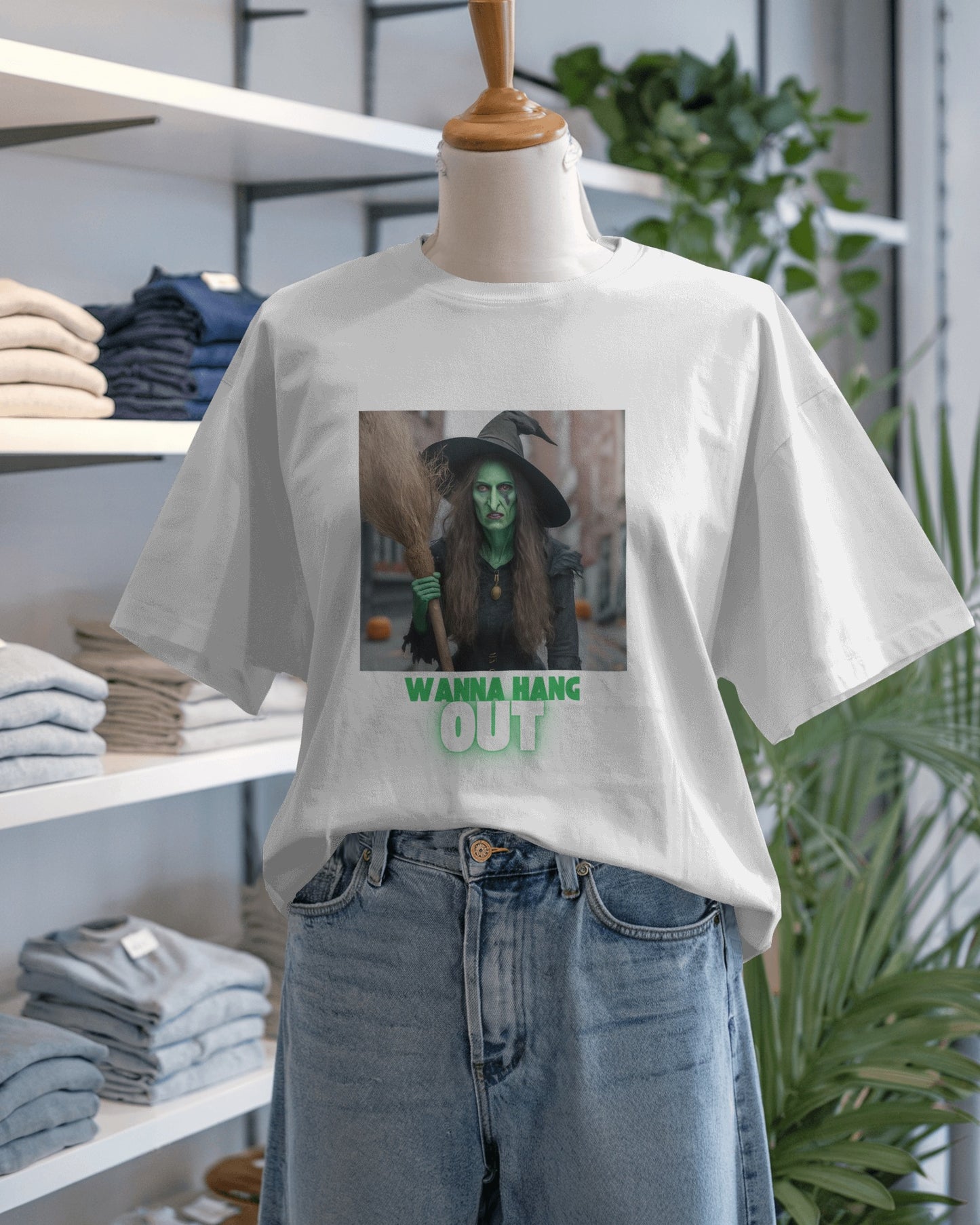Wanna Hang Out? Witchy Vibes Tee