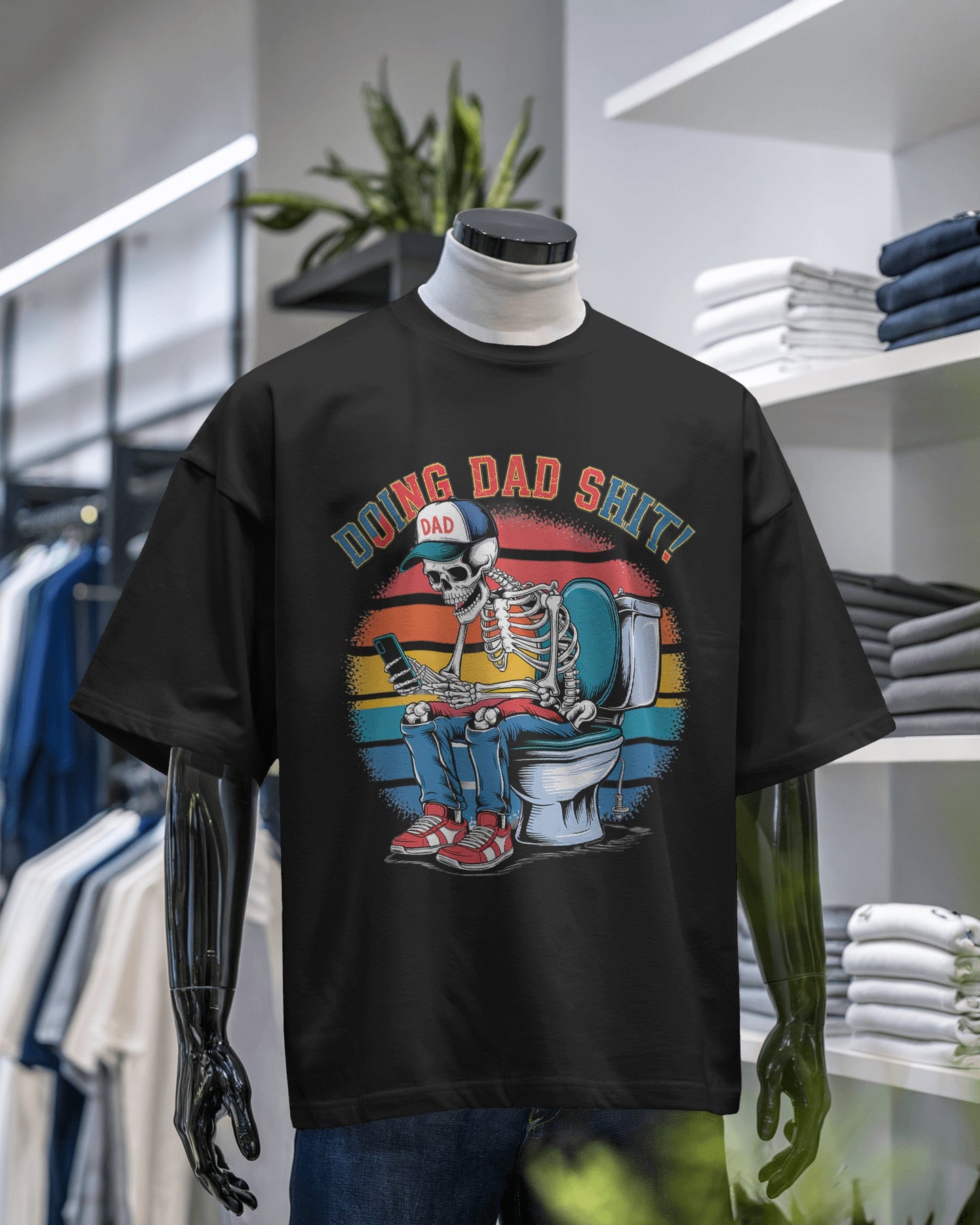 Doing Dad Sh*t” Skeleton Tee
