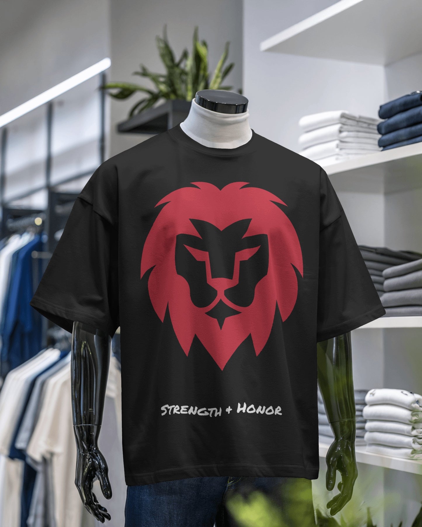 Strength & Honor Lion T-Shirt