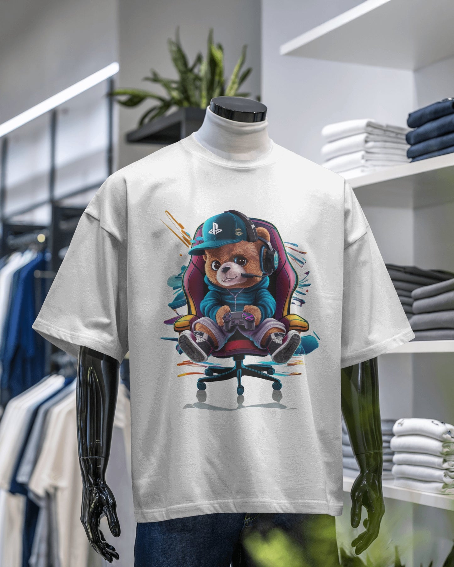 Game On Retro Bear Tee