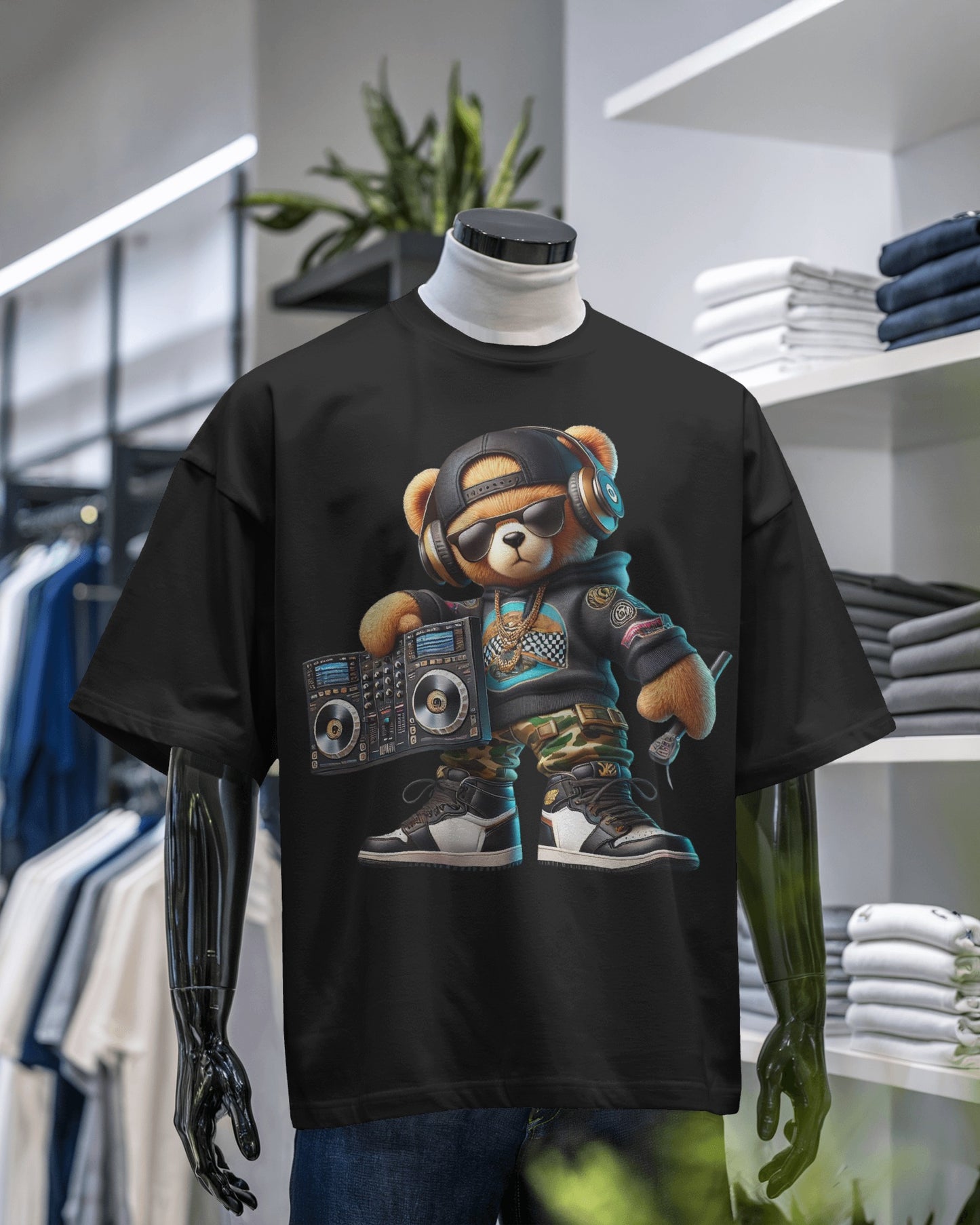 BoomBox Bear Vibes Tee
