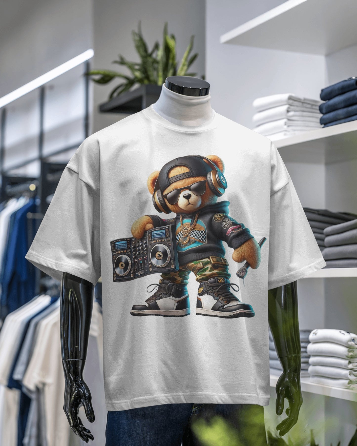 BoomBox Bear Vibes Tee