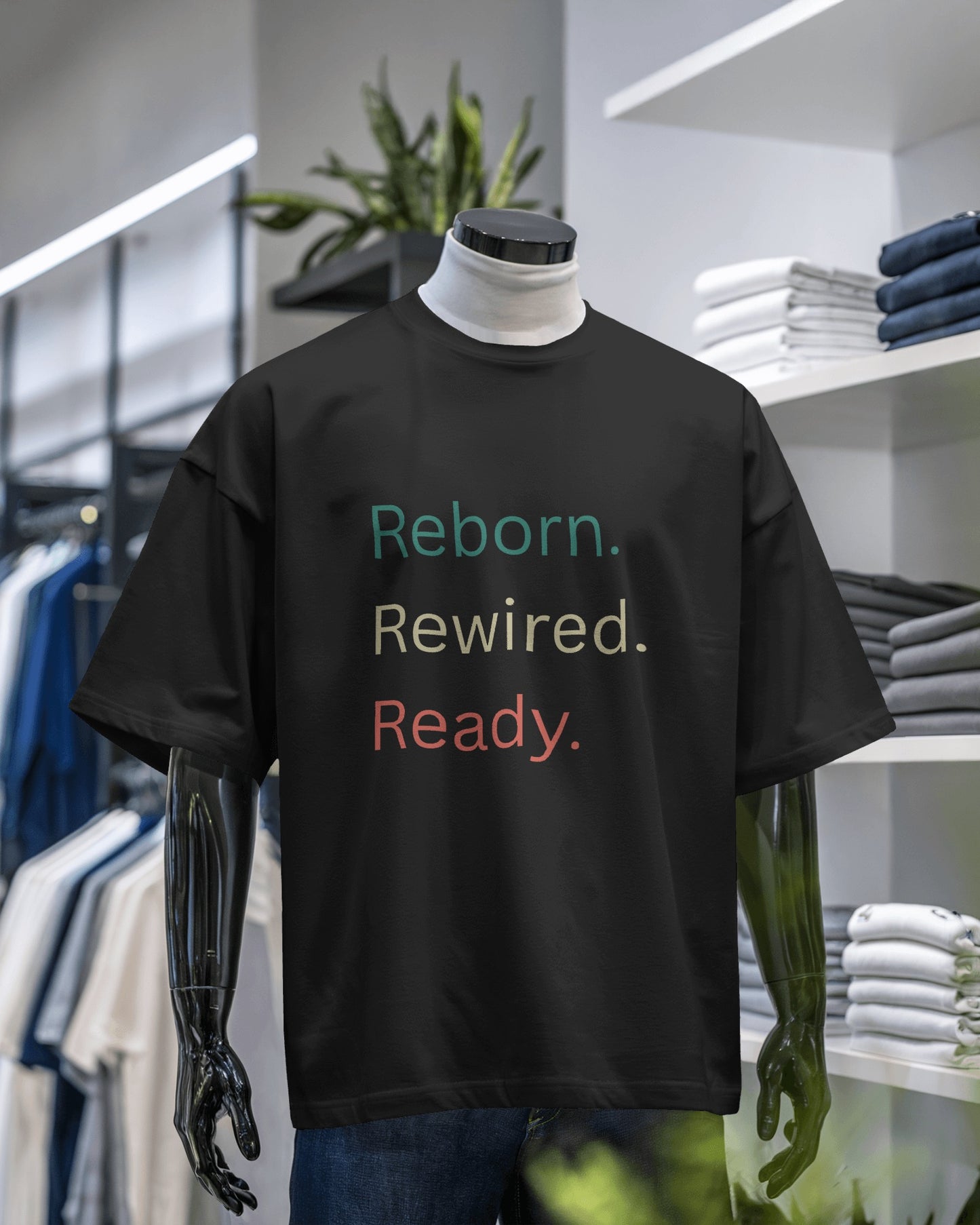 Reborn. Rewired. Ready. Statement Tee