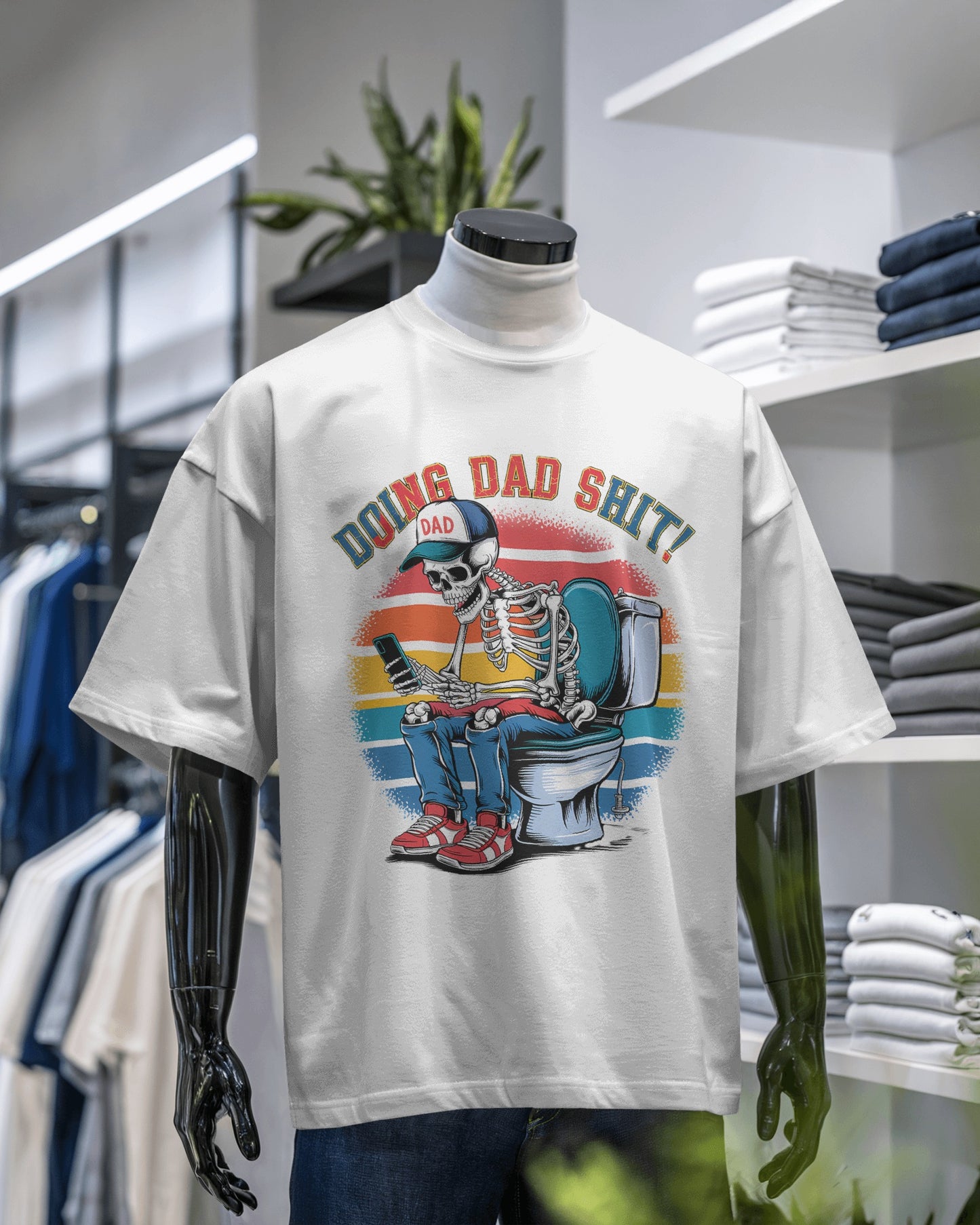 Doing Dad Sh*t” Skeleton Tee