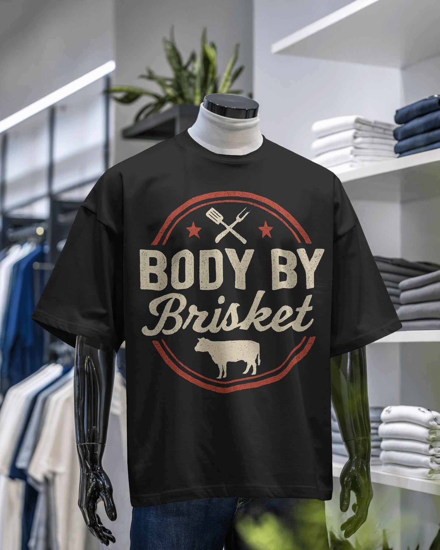 Body by Brisket Grill Master Tee
