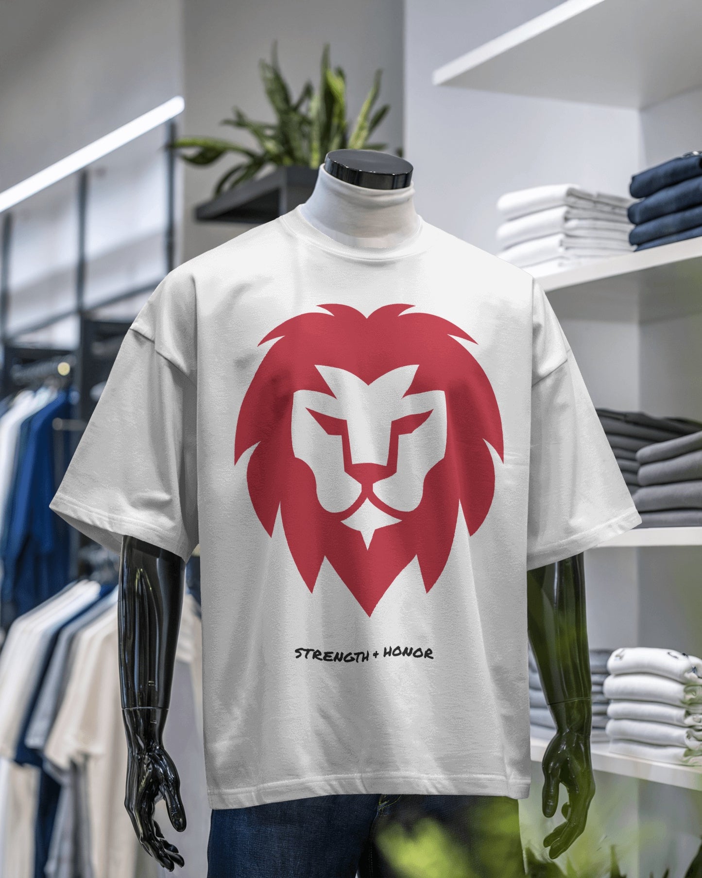 Strength & Honor Lion T-Shirt