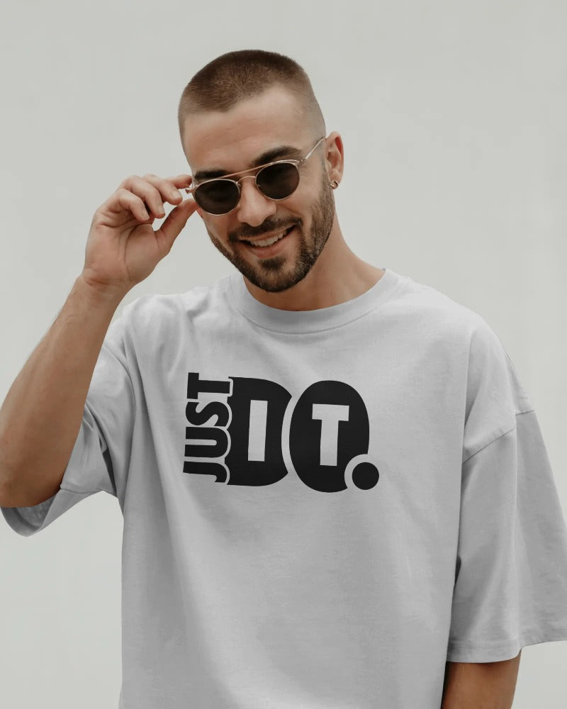 "Just Do" Motivational Graphic T-Shirt - Minimalist Tee