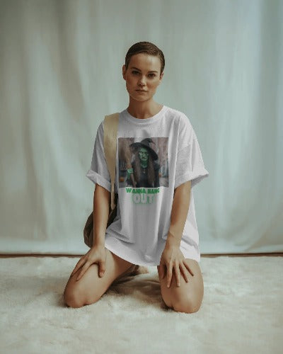 Wanna Hang Out? Witchy Vibes Tee