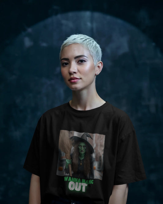 Wanna Hang Out? Witchy Vibes Tee