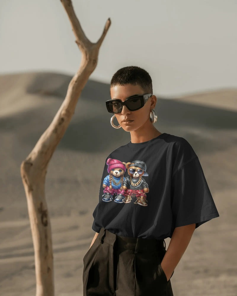 Bearz Wit Chainz Hip Hop Duo Graphic Tee