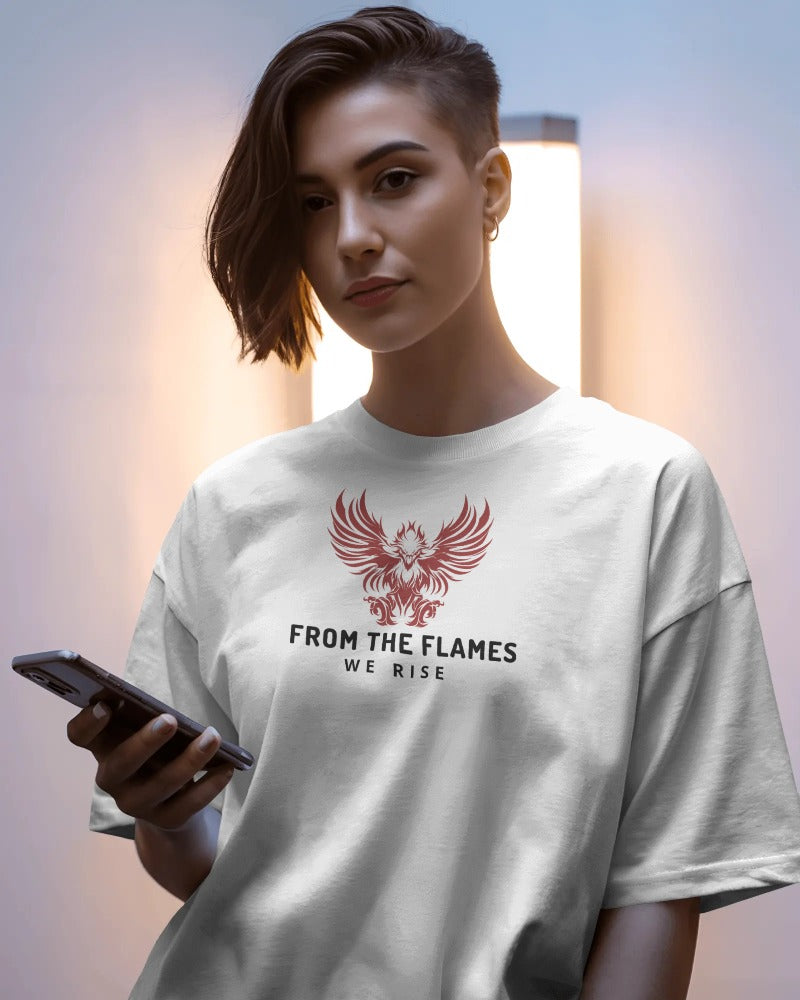 Phoenix Reborn Tee – “From the Flames We Rise”