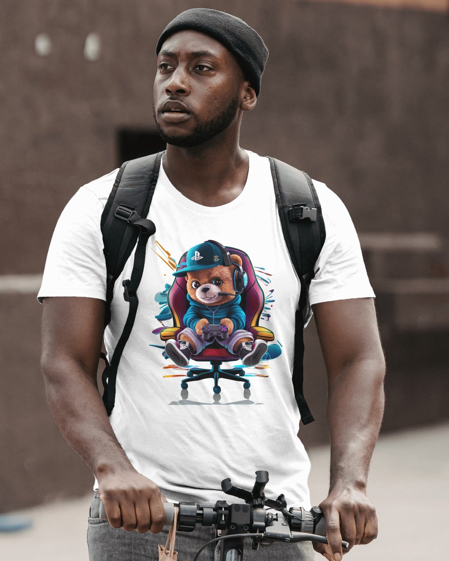 Game On Retro Bear Tee