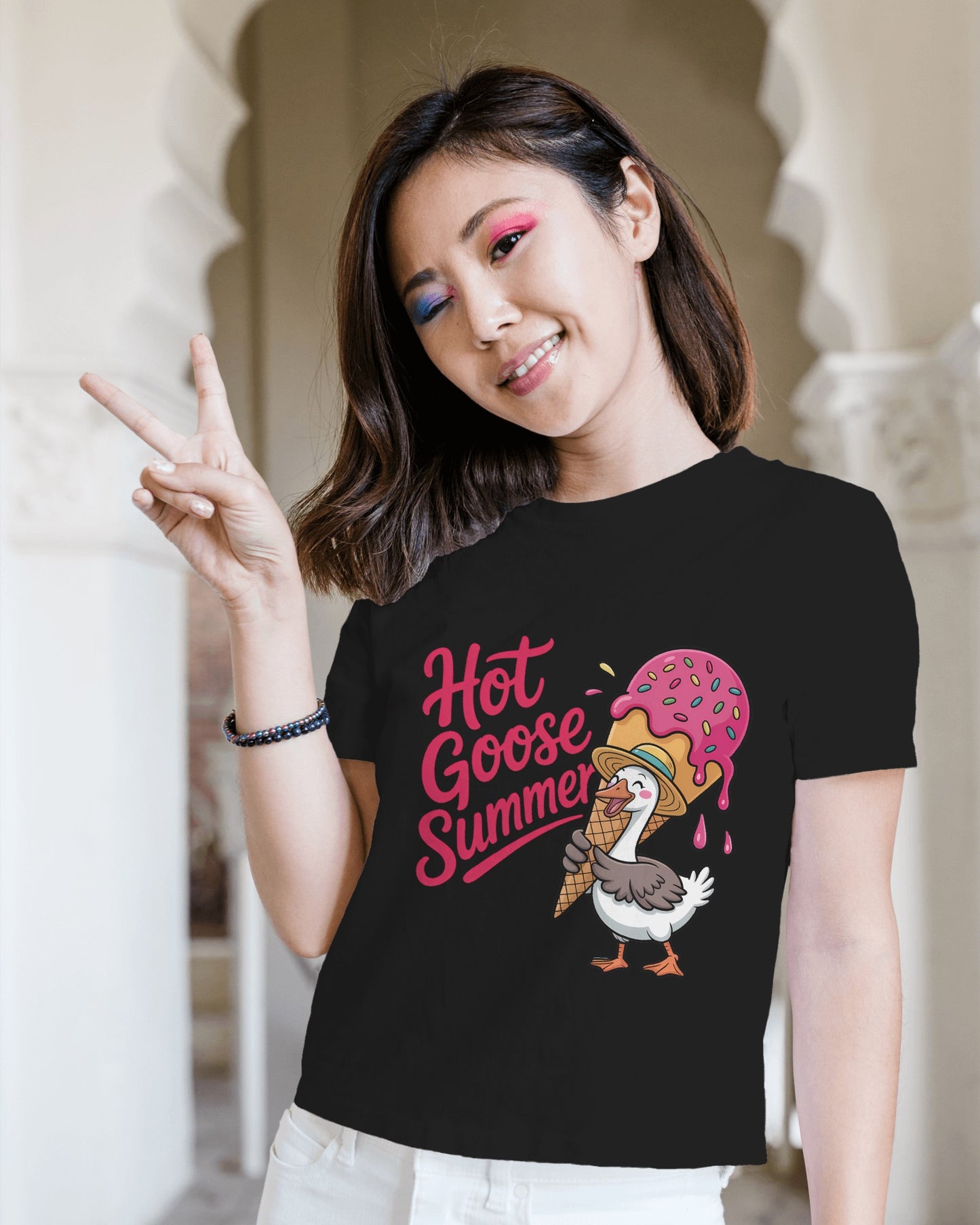 Hot Goose Summer Tee – Ice Cream Vibes Edition