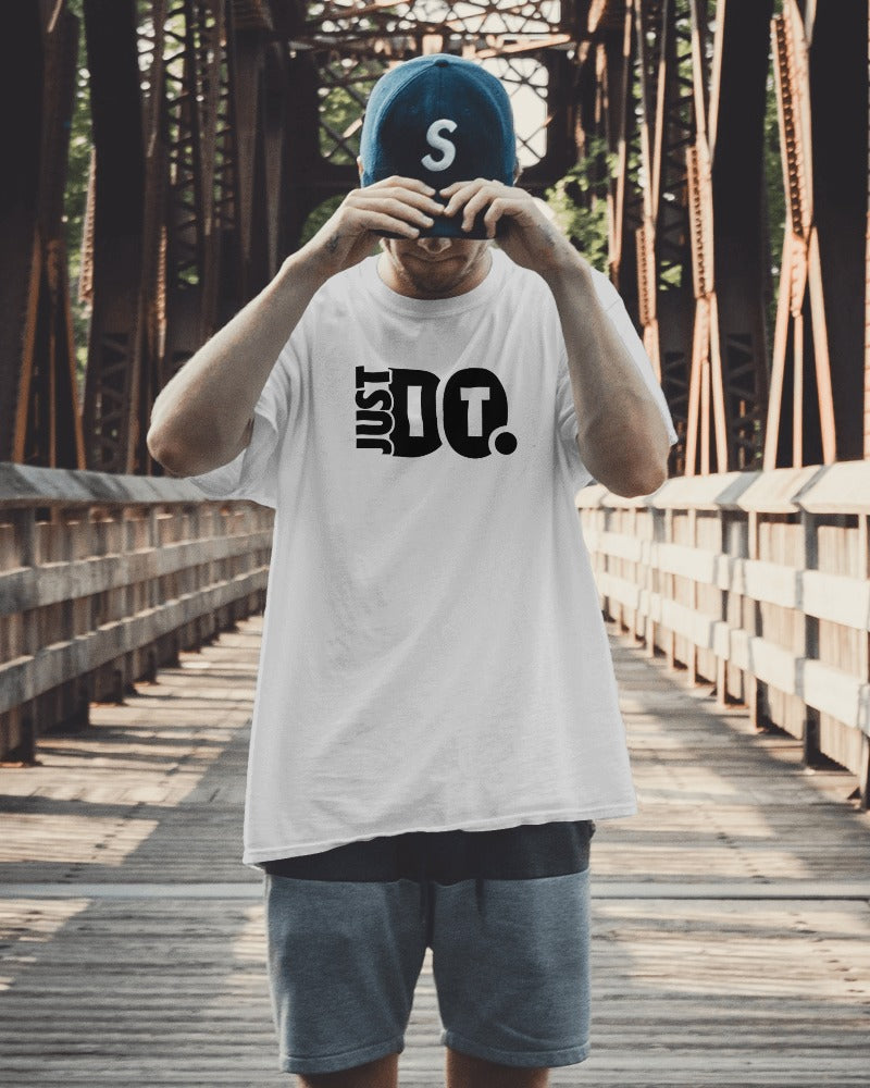 "Just Do" Motivational Graphic T-Shirt - Minimalist Tee